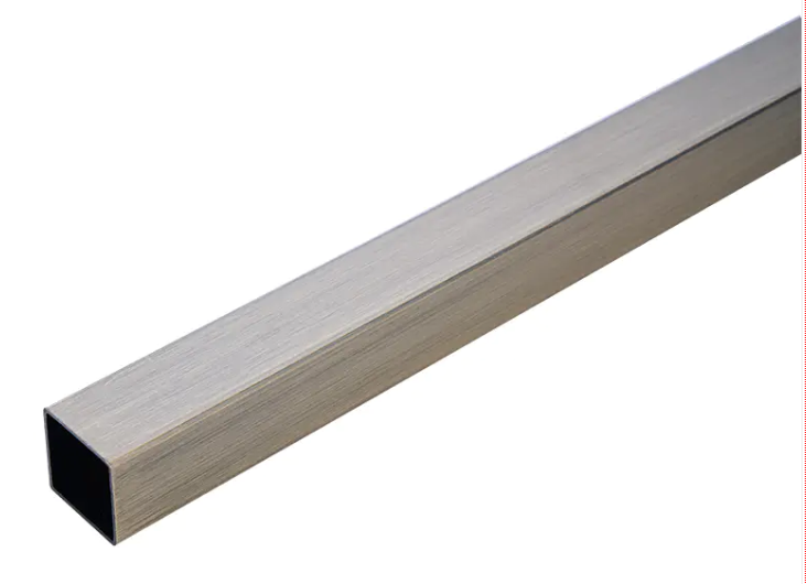 Những phương pháp điều trị bề mặt nào đã được thực hiện trên ống rèm vuông?